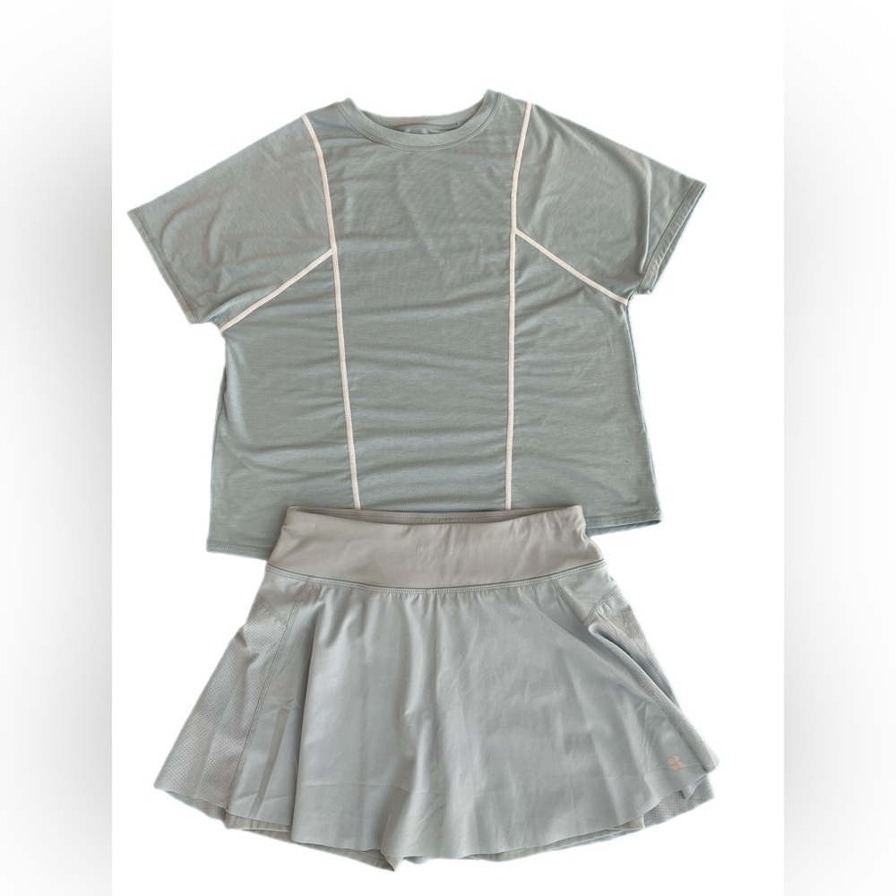 Sweaty Betty Haste Running Shirt and Swift Running Skirt - Size Small